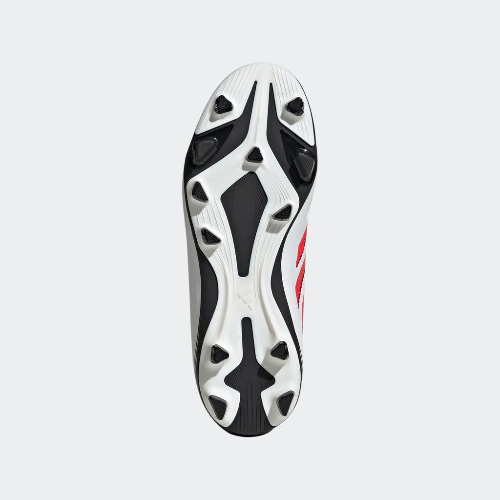 Adidas Jr Copa Pure III Club FG/MG-White/Lucid Red/Black product image 5, provided for visual reference and product detail