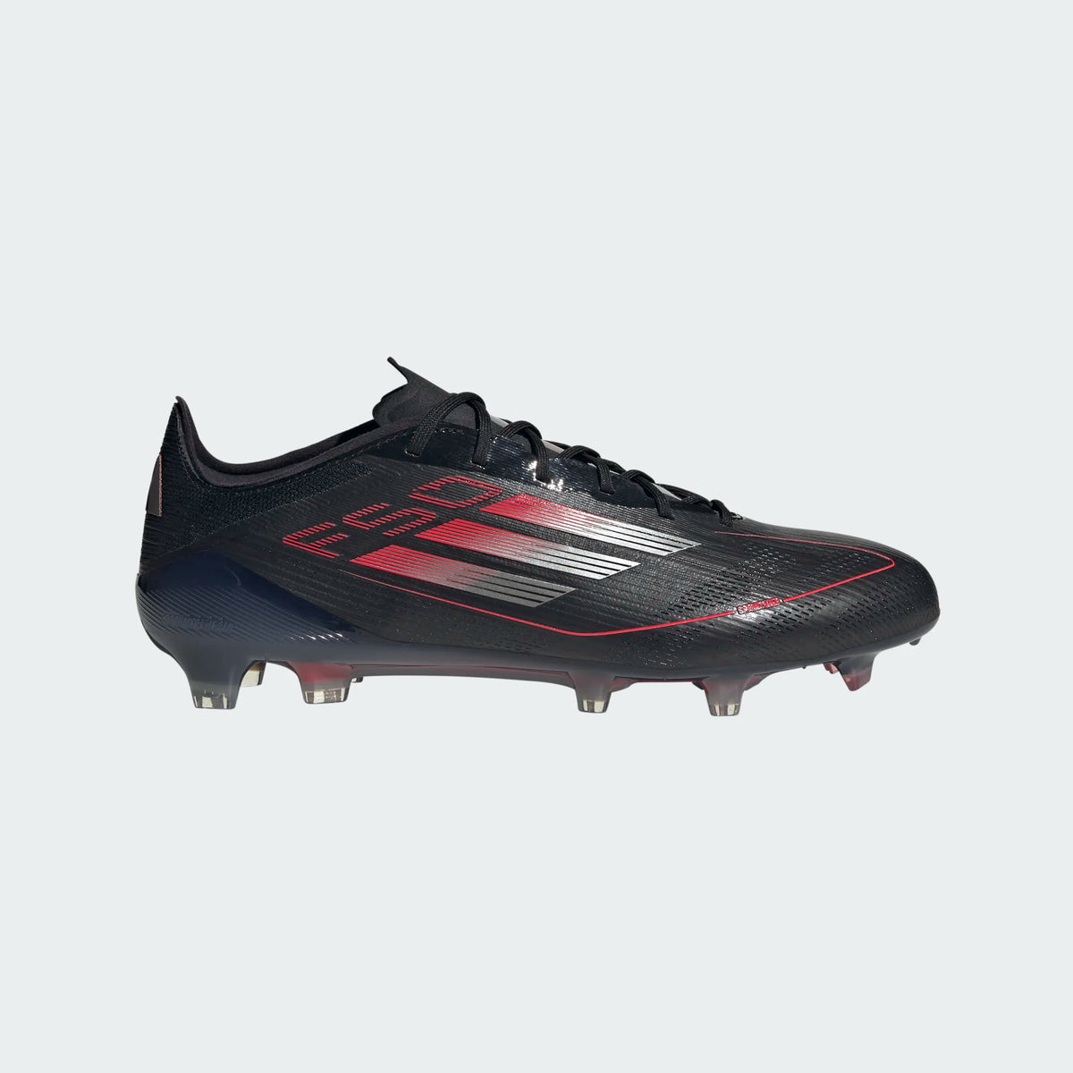 Adidas F50 Elite FG/MG-Black/Lucid Red product image 1, provided for visual reference and product detail review