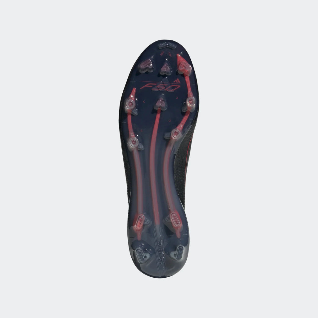 Adidas F50 Elite FG/MG-Black/Lucid Red product image 7, provided for visual reference and product detail review