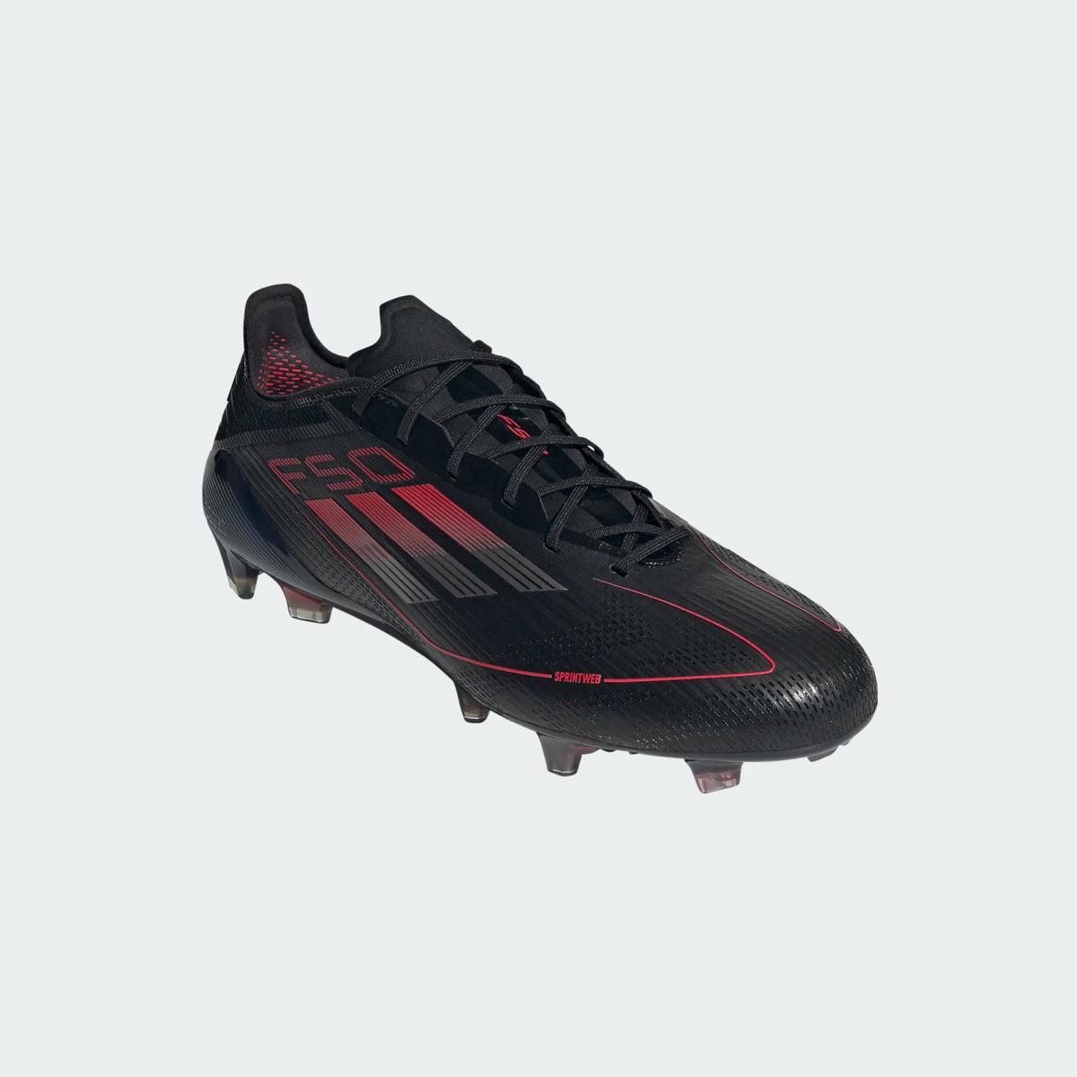 Adidas F50 Elite FG/MG-Black/Lucid Red product image 3, provided for visual reference and product detail review