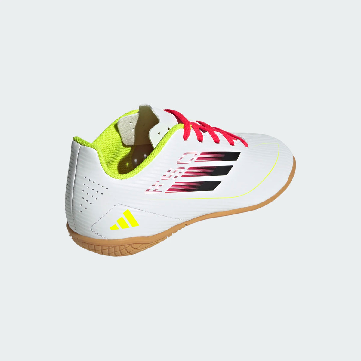 Adidas Jr F50 Club IC-White/Yellow/CBlack product image 6, provided for visual reference and product detail review