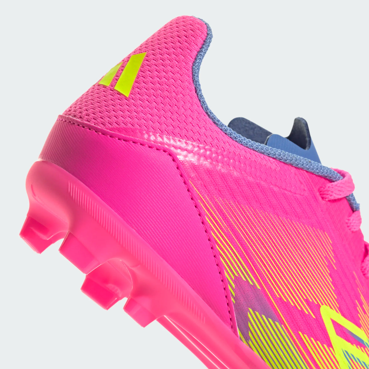 Adidas JR F50 League FG/MG- Lucid Pink product image 7, provided for visual reference and product detail review