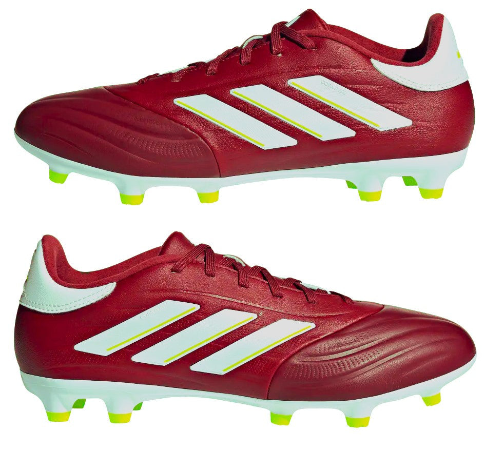 Adidas Copa Pure 2 League FG-Cardinal / WHITE/YELLOW 2 product image 3, provided for visual reference and product detail