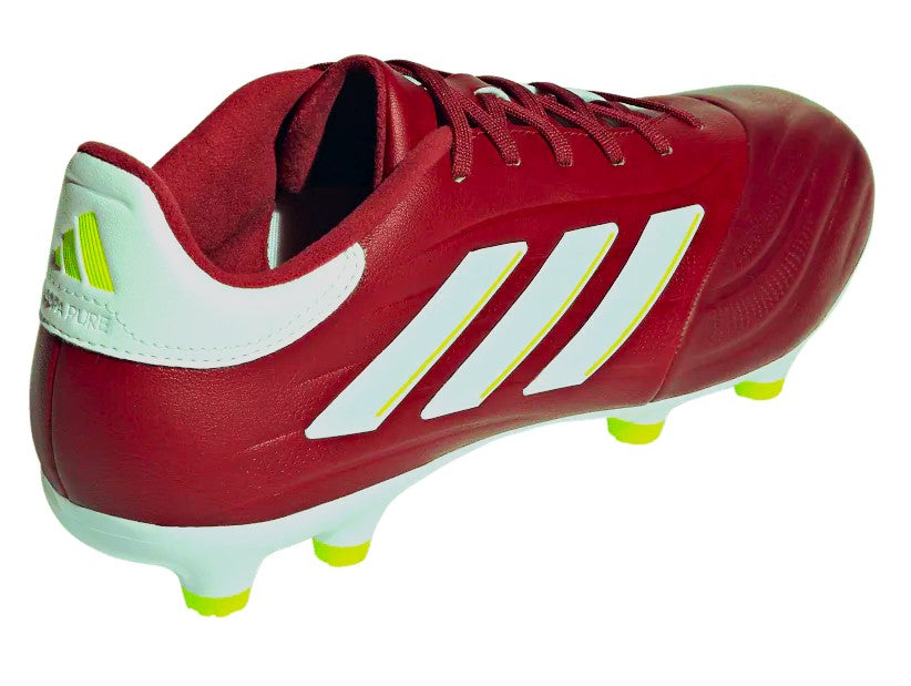 Adidas Copa Pure 2 League FG-Cardinal / WHITE/YELLOW 2 product image 4, provided for visual reference and product detail