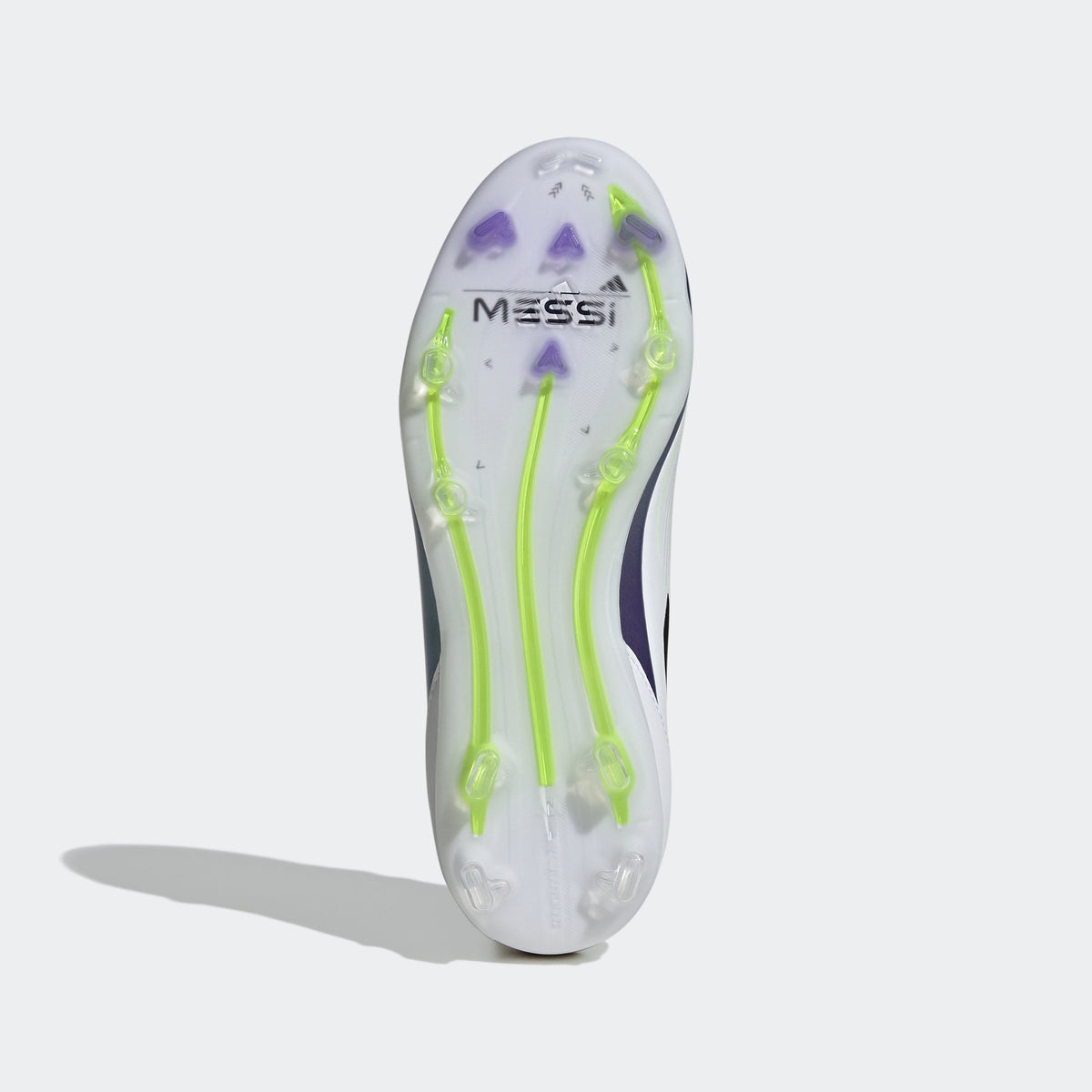 Adidas Jr Messi F50 Pro FG-White/Purple product image 5, provided for visual reference and product detail review