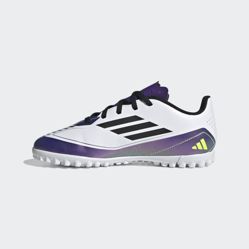 Adidas JR Messi F50 Club Turf Soccer Shoes product image 2, provided for visual reference and product detail review