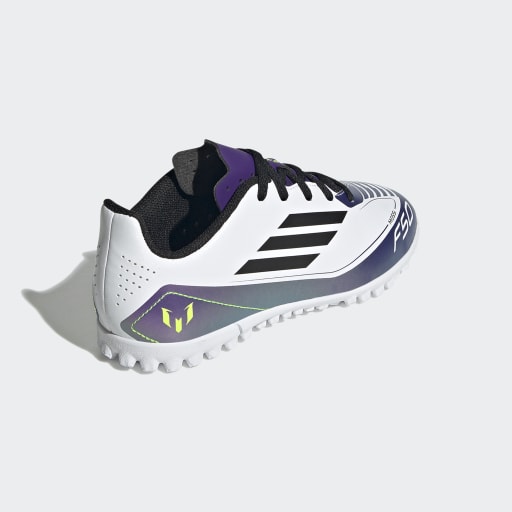 Adidas JR Messi F50 Club Turf Soccer Shoes product image 4, provided for visual reference and product detail review