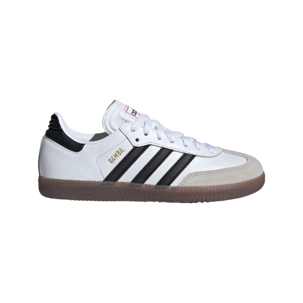 Adidas Jr Samba Shoes-White product image 1, provided for visual reference and product detail review