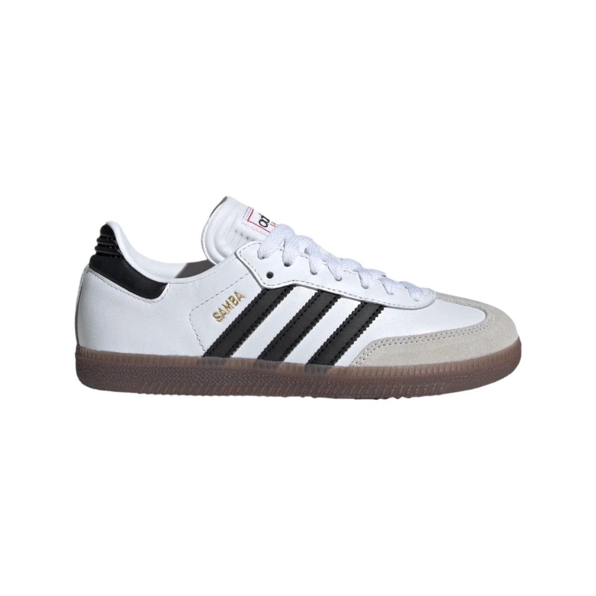 Adidas Jr Samba Shoes-White product image 1, provided for visual reference and product detail review