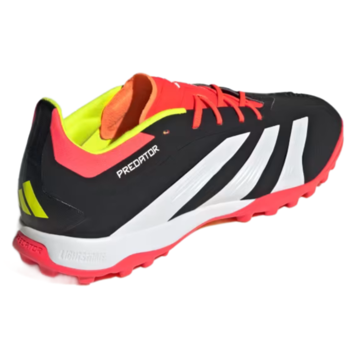 Adidas Predator 24 Elite TF- Core Black/White/Solar Red product image 4, provided for visual reference and product detail