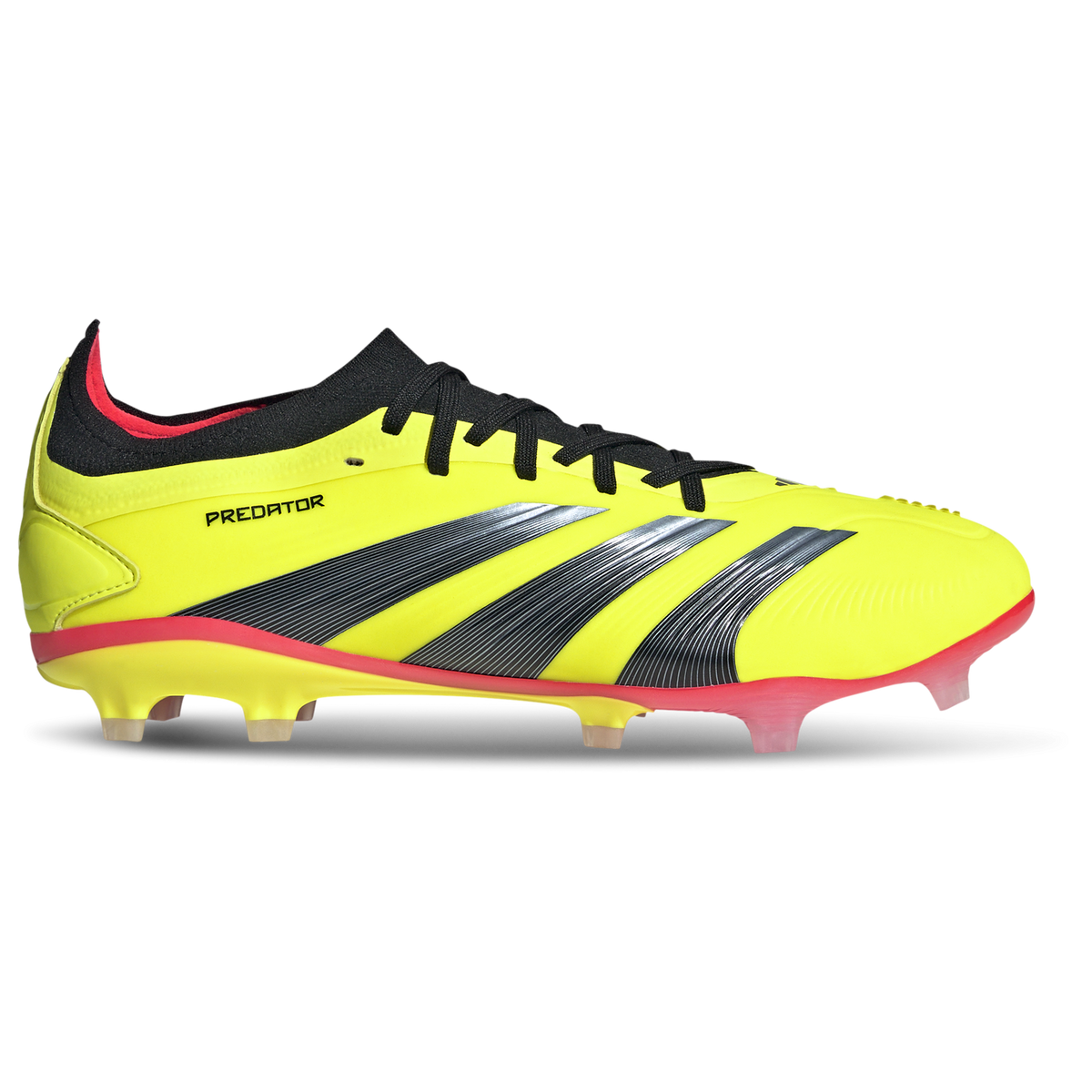 Adidas Predator PRO FG-TEAM SOLAR YELLOW 2/CORE BLACK/SOLAR RED product image 1, provided for visual reference and product