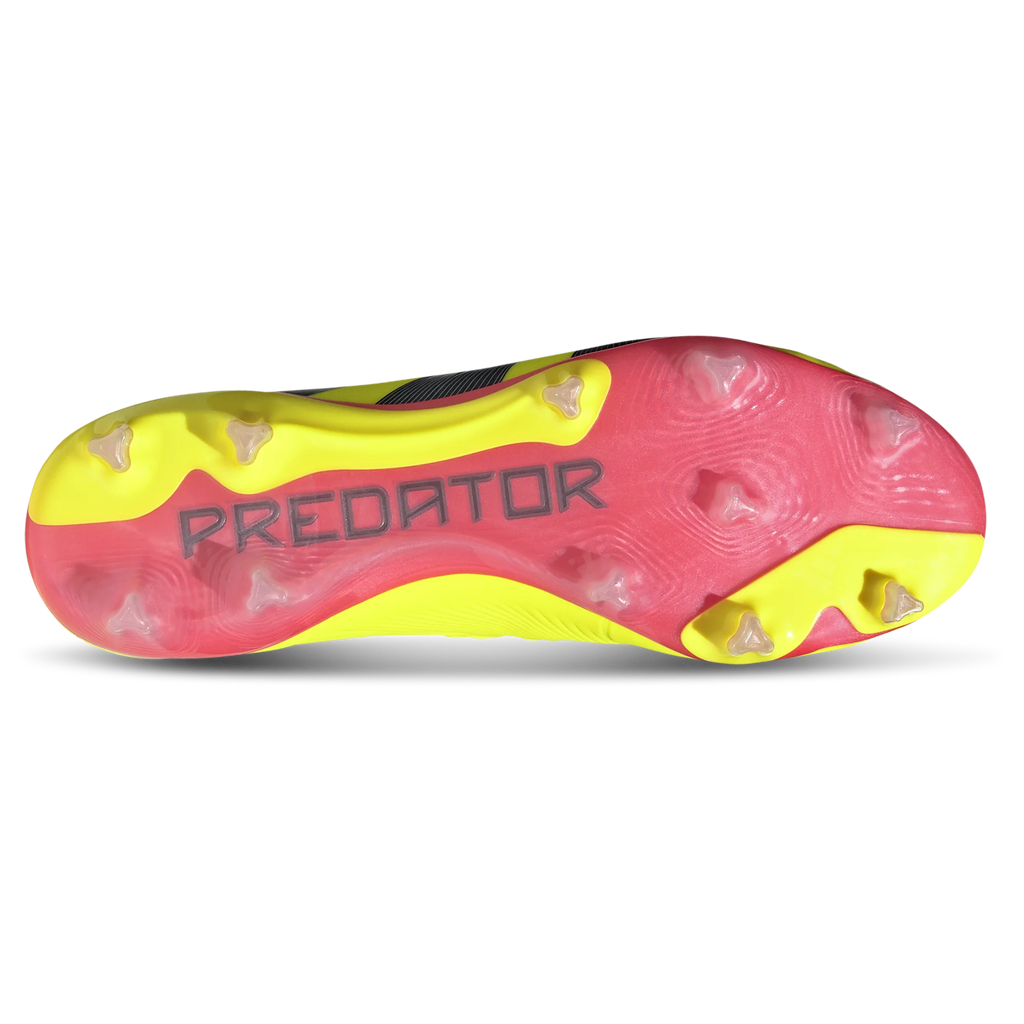 Adidas Predator PRO FG-TEAM SOLAR YELLOW 2/CORE BLACK/SOLAR RED product image 2, provided for visual reference and product