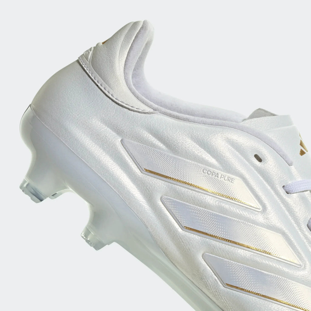 Adidas Copa Pure 2 Elite FG-White/White/Gold product image 6, provided for visual reference and product detail review