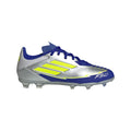 Adidas JR Messi F50 League FG/MG -Silver/Yellow/Blue product image 1, provided for visual reference and product detail review
