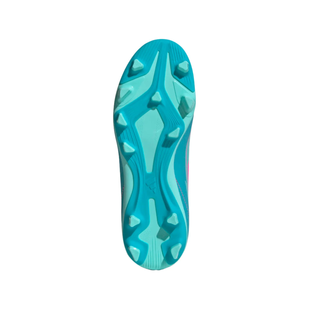 Adidas JR Messi F50 Club FXG FG/MG-Aqua/Lucid Pink product image 6, provided for visual reference and product detail review