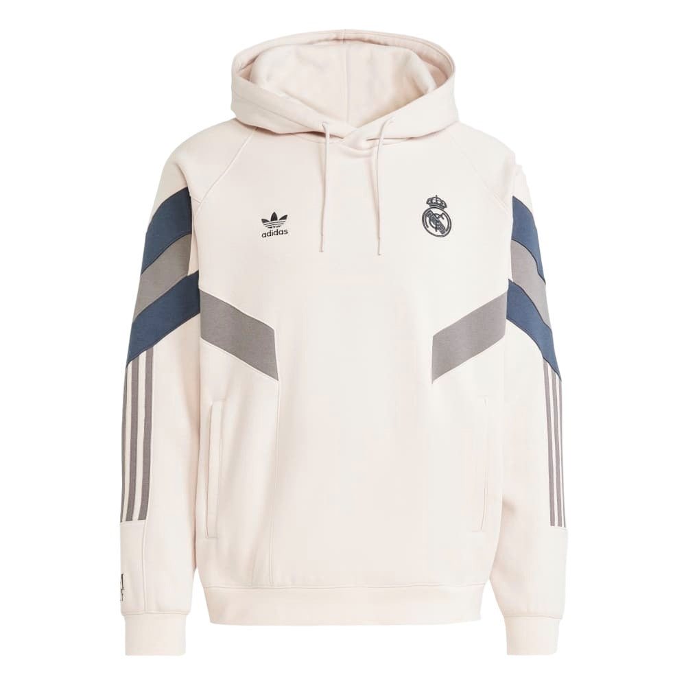 Adidas Men Real Madrid Originals Hoodie product image 1, provided for visual reference and product detail review