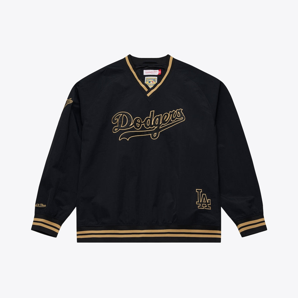 Los Angeles Dodgers Cooperstown Vintage Pullover Black/Gold product image 1