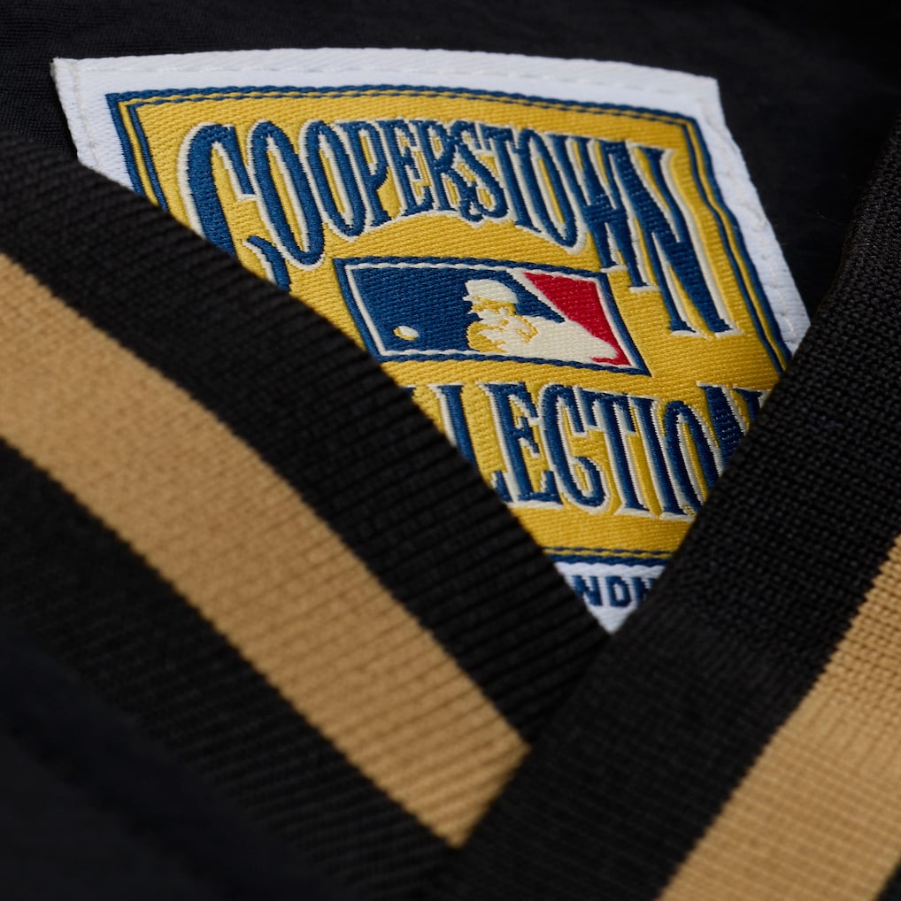Los Angeles Dodgers Cooperstown Vintage Pullover Black/Gold product image 3