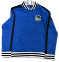 Fanatics Men Golden State Warriors Starter Full-Zip Track Jacket-Royal product image 1, provided for visual reference and