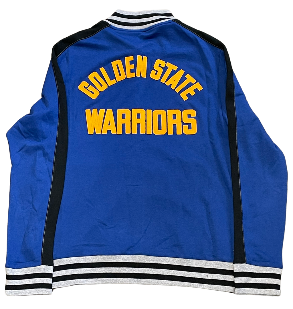 Fanatics Men Golden State Warriors Starter Full-Zip Track Jacket-Royal product image 2, provided for visual reference and