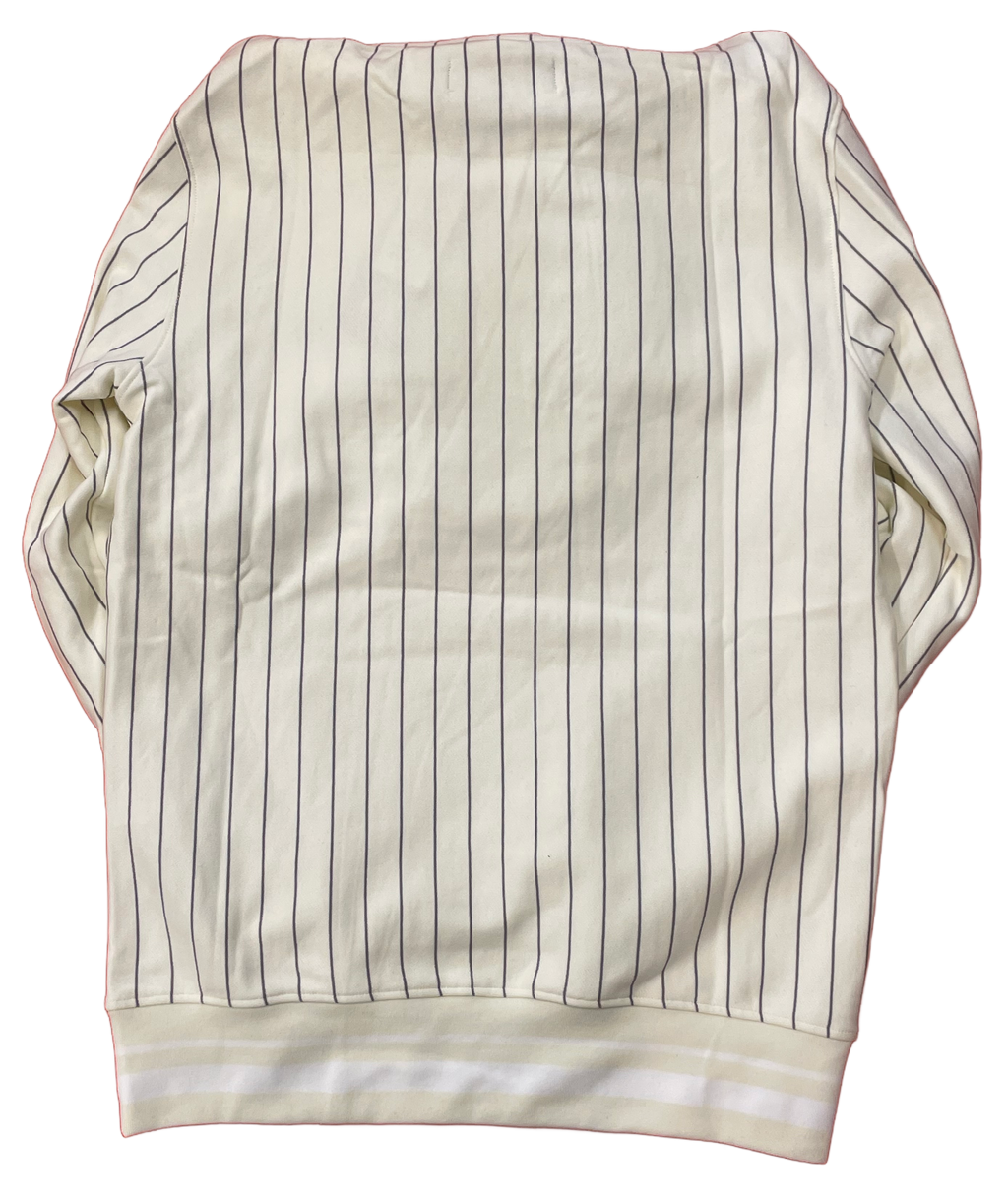 Pro Standards San Francisco 49ers Retro Classic Pinstripe Hoodie-Neutral product image 2, provided for visual reference and