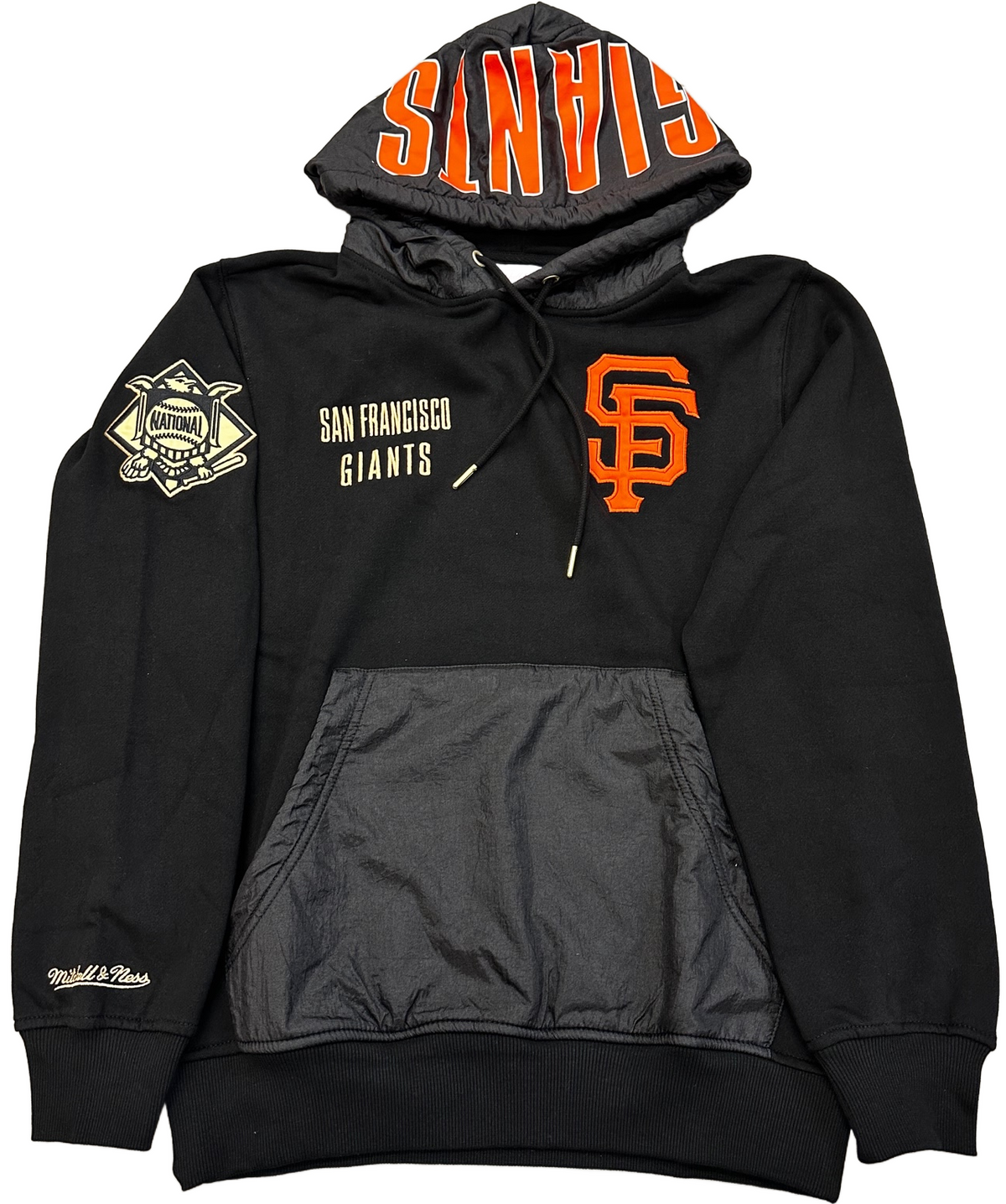Mitchell & Ness San Francisco Giants Team OG 2.0 Fleece Hoodie Current Logo Jacket product image 1, provided for visual