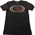 New Era Men San Francisco 49ers Outline T-Shirt-Black product image 1, provided for visual reference and product detail