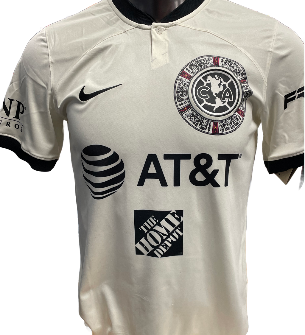 Nike Men Club América Stadium Dri-FIT Soccer Jersey Sugar Skull LIMITED EDITION product image 2, provided for visual