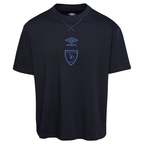 Umbro Guatemala Lifestyle Loose T-Shirt-Navy product image 1, provided for visual reference and product detail review