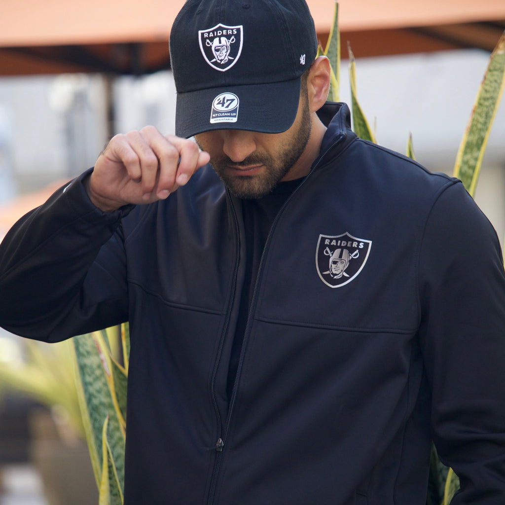 Las Vegas Raiders Antigua Links Full-Zip Golf Jacket product image 2