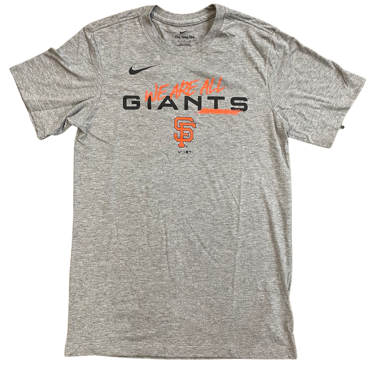 Nike Men San Francisco Giants We Are Team Performance T-Shirt product image 1, provided for visual reference and product