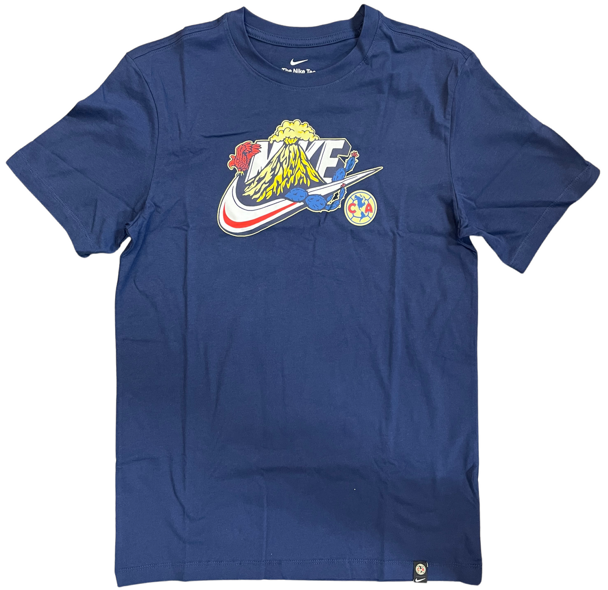 Nike Club América Men Futura T-Shirt product image 1, provided for visual reference and product detail review