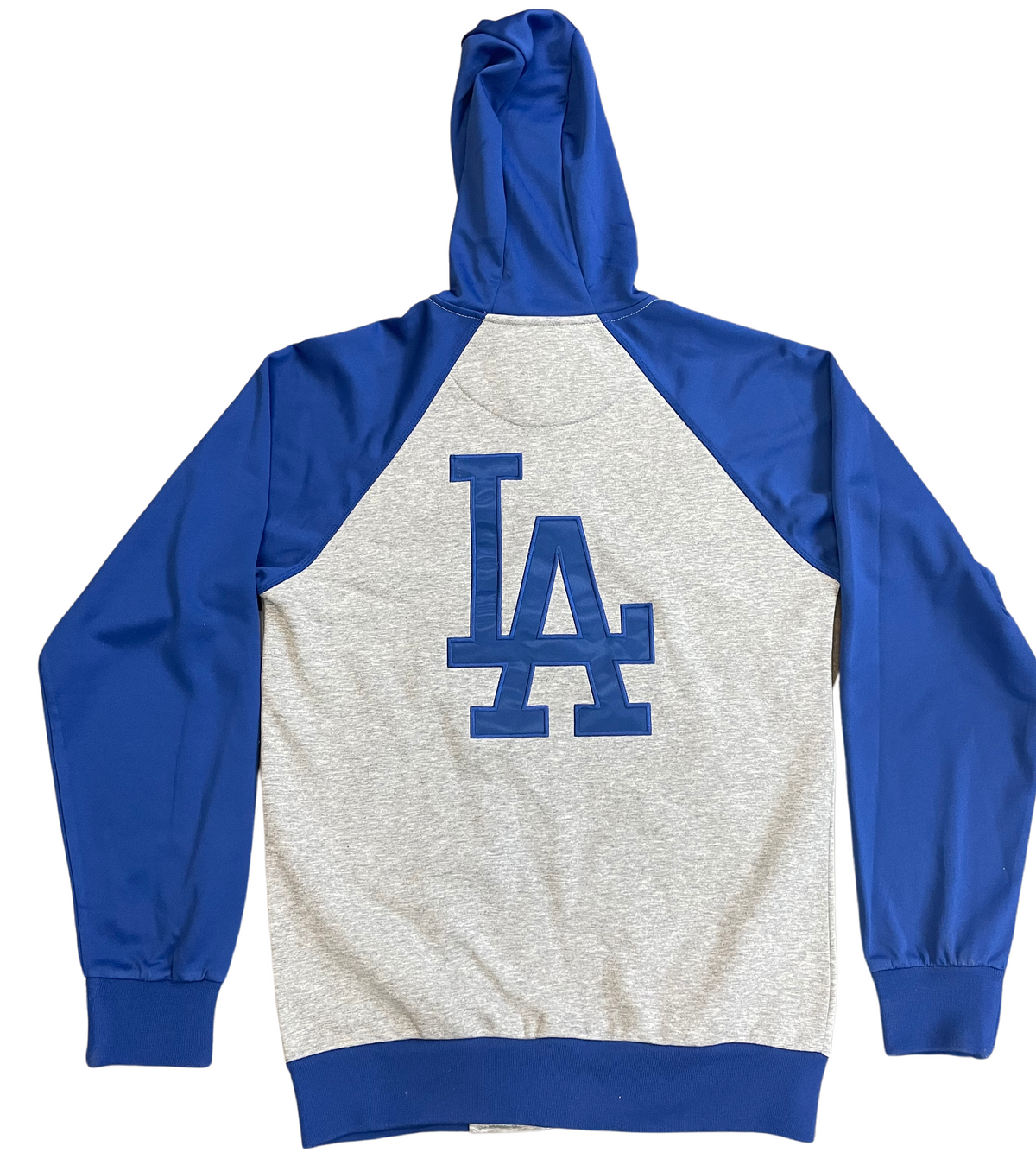 G-III Los Angeles Dodgers Lightweight Jacket-Grey/Royal product image 2, provided for visual reference and product detail
