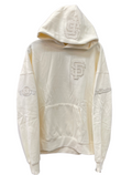 Pro Standard San Francisco Giants Neutral Drop Hoodie-Eggshell product image 1, provided for visual reference and product