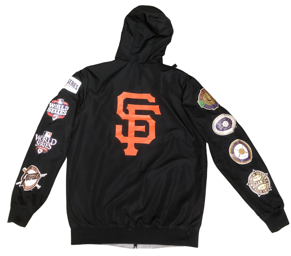 GIII SAN FRANCISCO GIANTS Reversible Windbreaker product image 2, provided for visual reference and product detail review