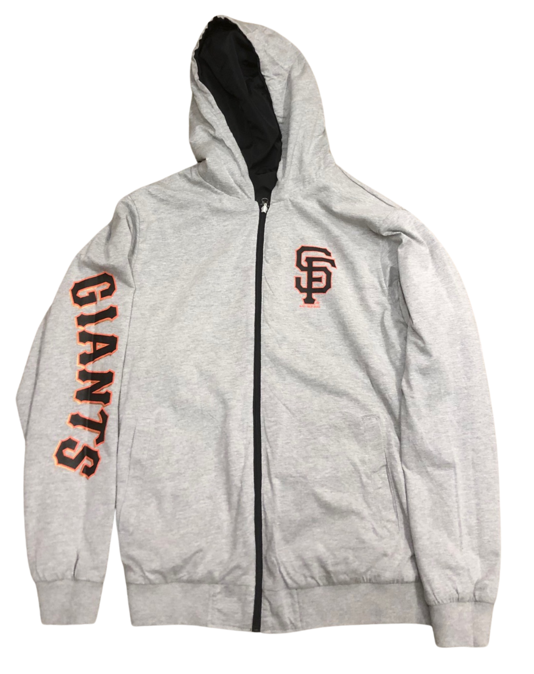 GIII SAN FRANCISCO GIANTS Reversible Windbreaker product image 3, provided for visual reference and product detail review