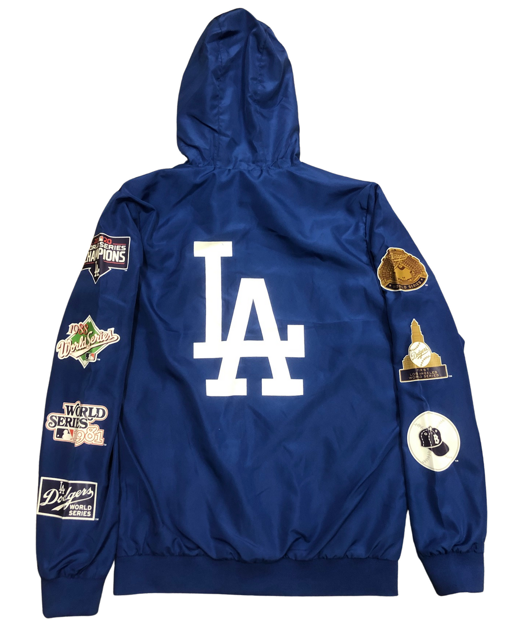 G-III Los Angeles Dodgers world Series Champions Reversible Jacket - Blue product image 2, provided for visual reference and