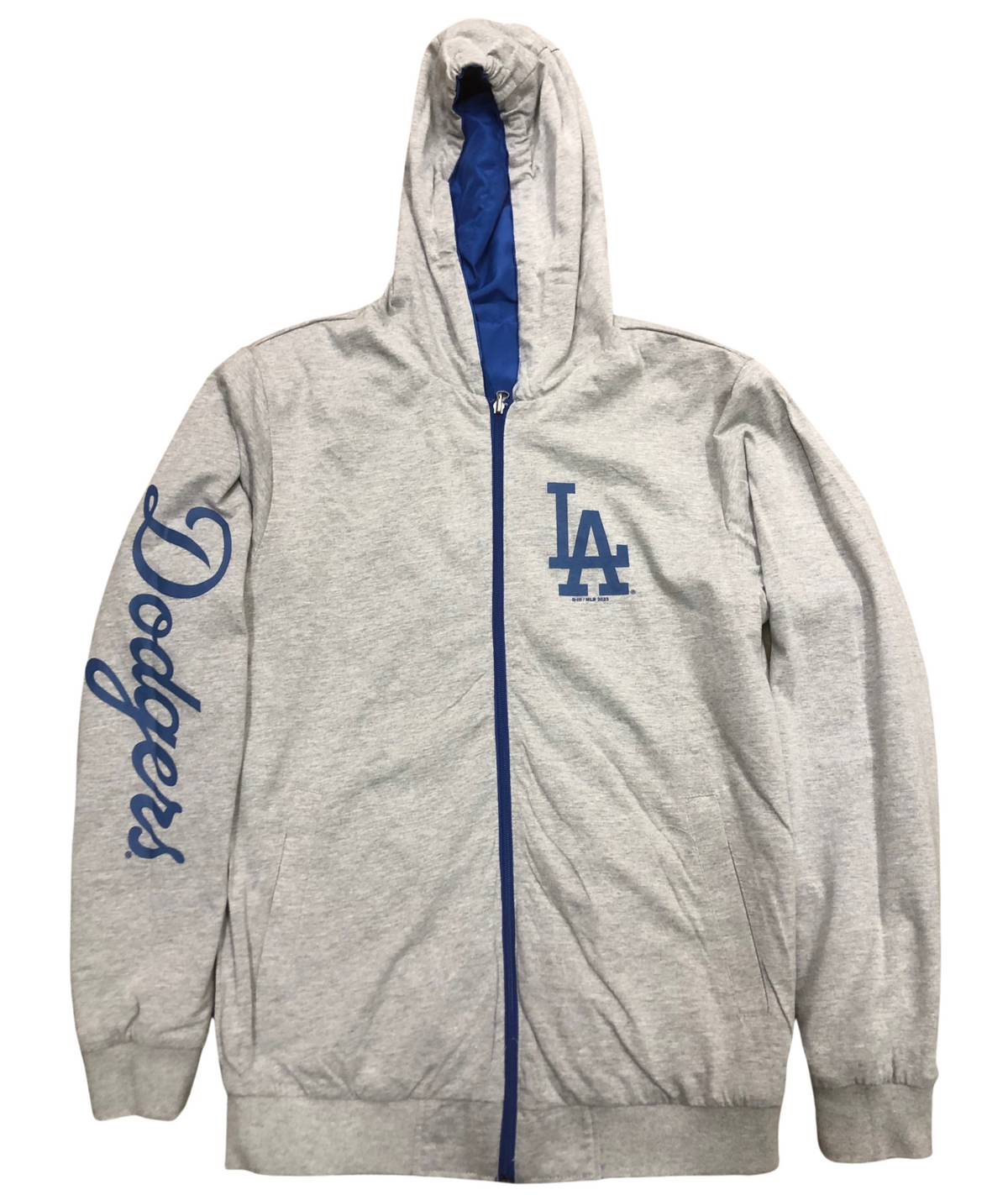 G-III Los Angeles Dodgers world Series Champions Reversible Jacket - Blue product image 3, provided for visual reference and