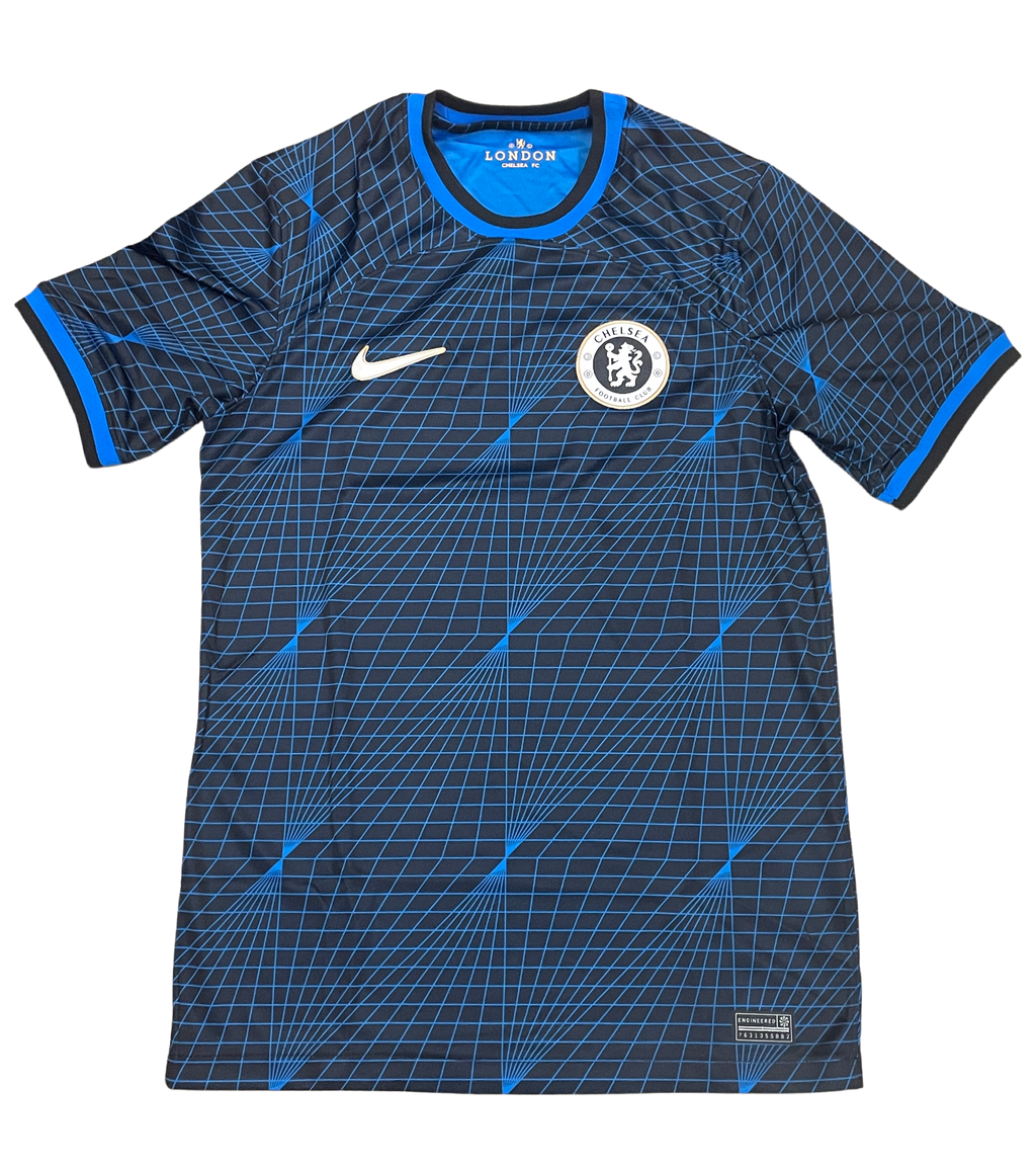 Nike Men Chelsea FC Stadium Away Dri-FIT Soccer Jersey 23/24 product image 1, provided for visual reference and product