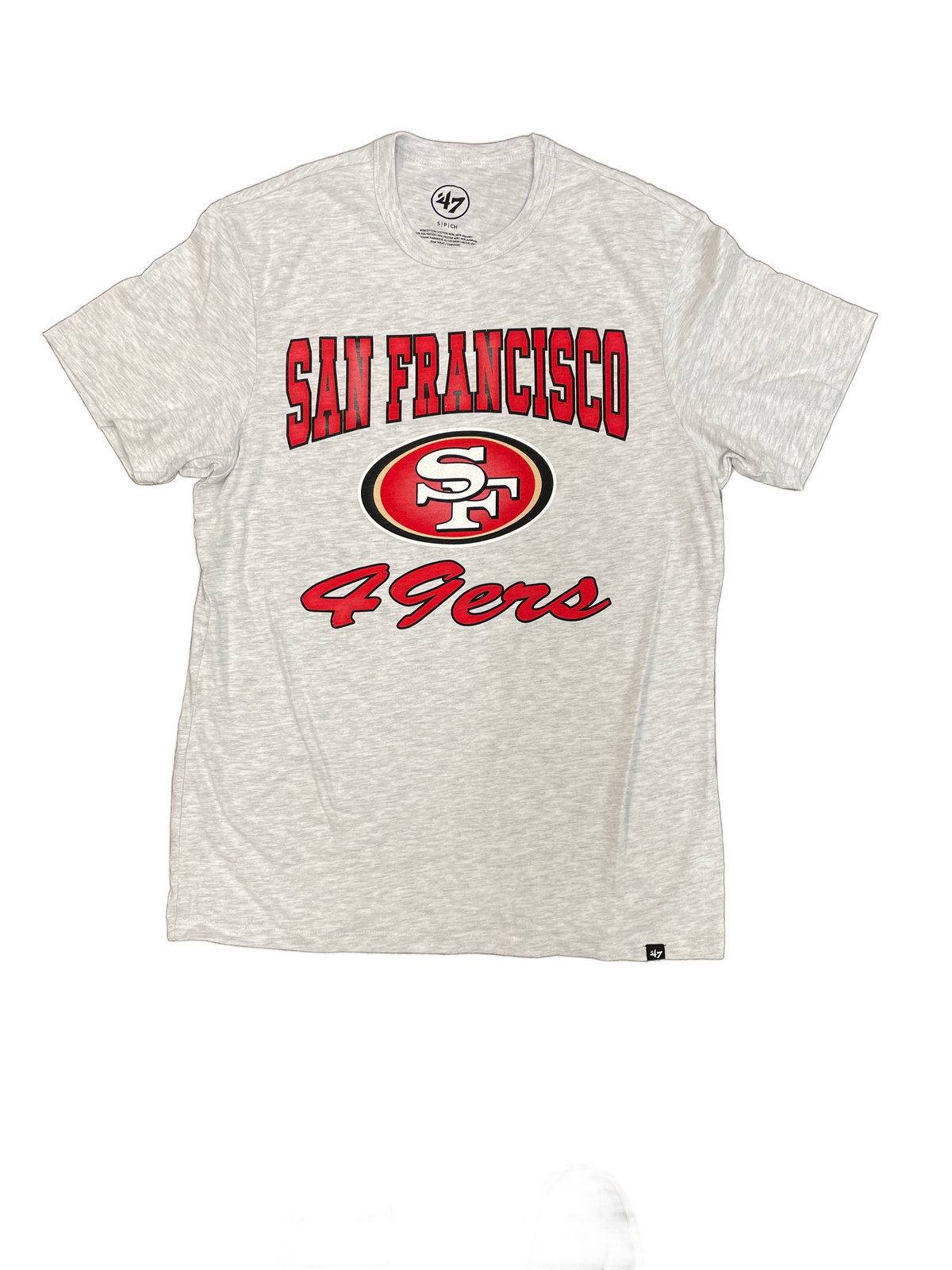 '47 Brand San Francisco 49ers Franklin Daze T-Shirt product image 1, provided for visual reference and product detail review