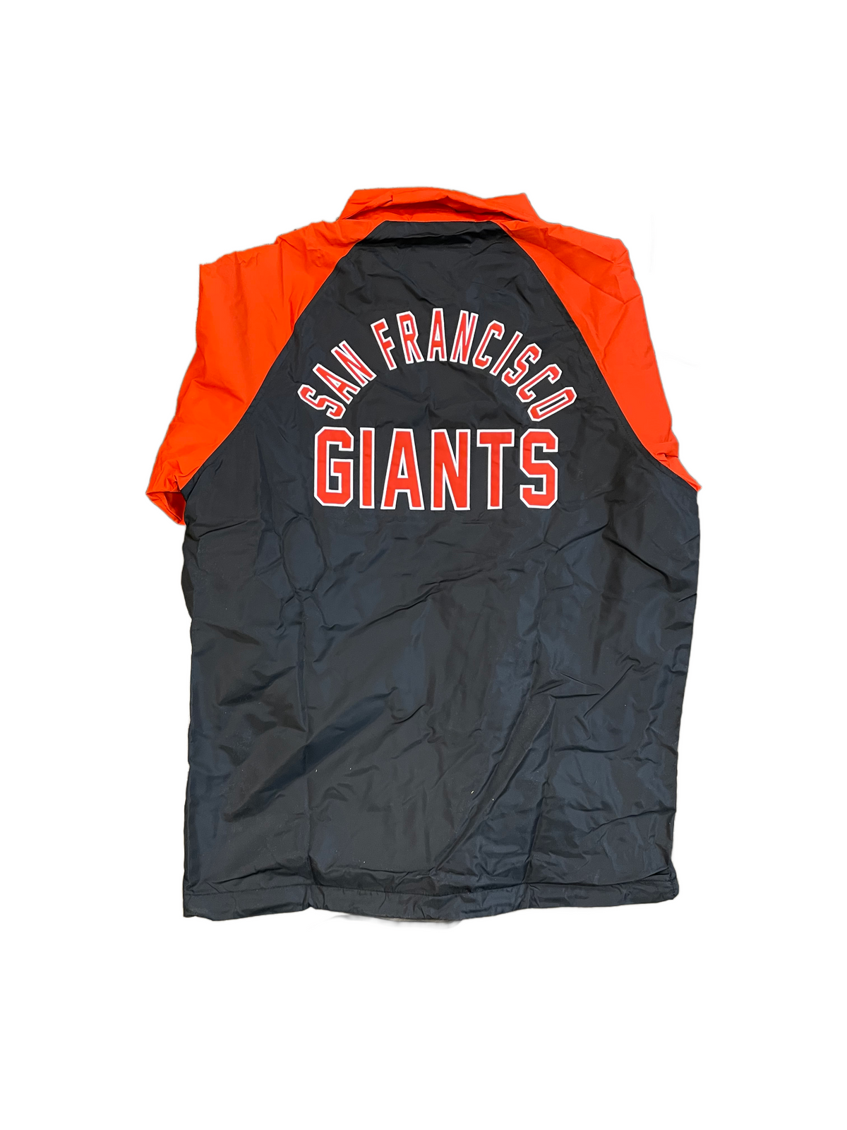 New Era Men San Francisco Giants Coach Jacket product image 2, provided for visual reference and product detail review