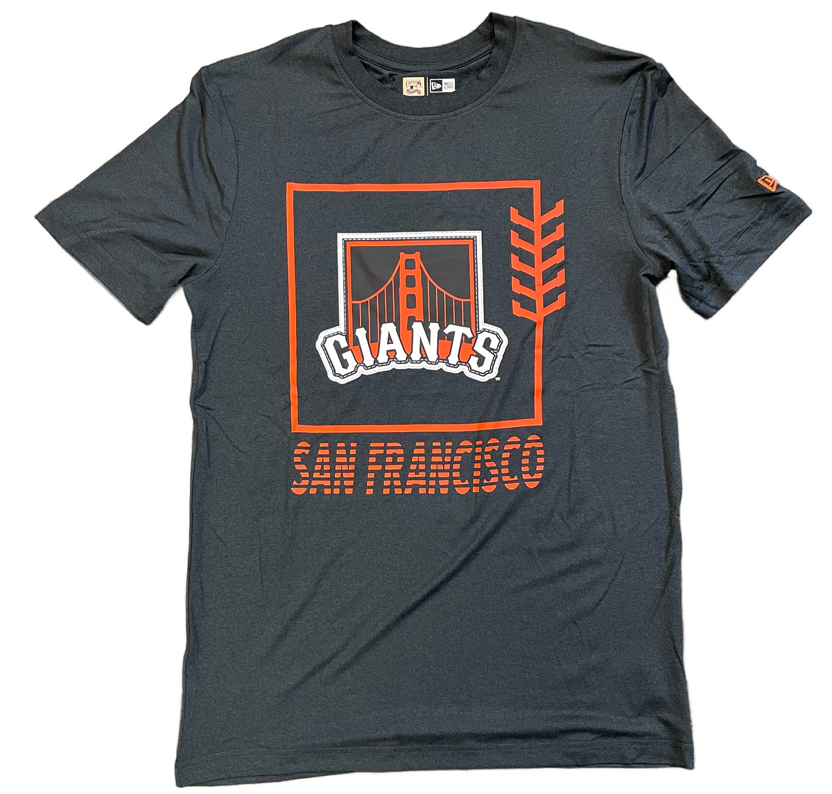New Era Men Cooperstown Collection San Francisco Giants T-Shirt product image 1, provided for visual reference and product