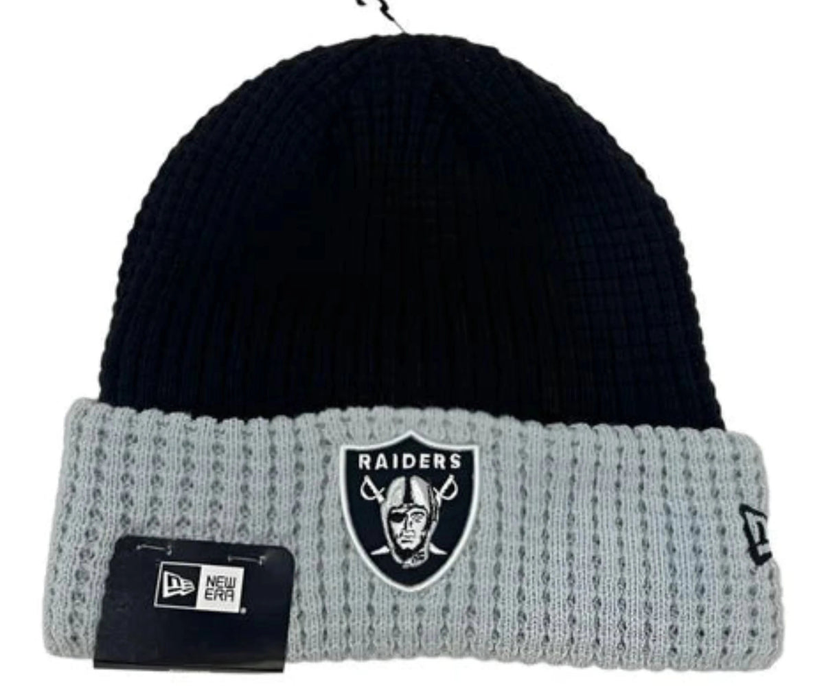 New Era Las Vegas Raiders Waffled Knit product image 1, provided for visual reference and product detail review
