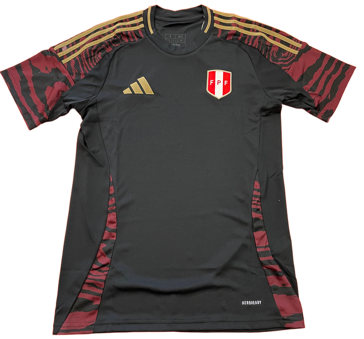 Adidas Peru Away Stadium Jersey 2024 product image 1, provided for visual reference and product detail review