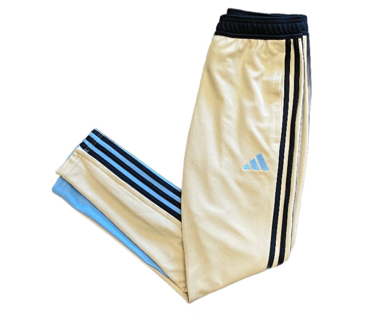 Adidas Men Entrada 22 Training Pants- Light Blue/Sand product image 3, provided for visual reference and product detail