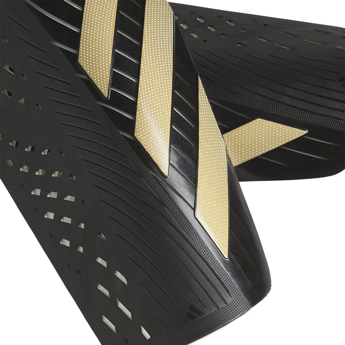Adidas Tiro Club Shinguard-Black/Gold product image 2, provided for visual reference and product detail review