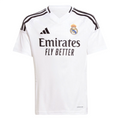 Adidas Youth Real Madrid Home Stadium Jersey 24/25 product image 1, provided for visual reference and product detail review
