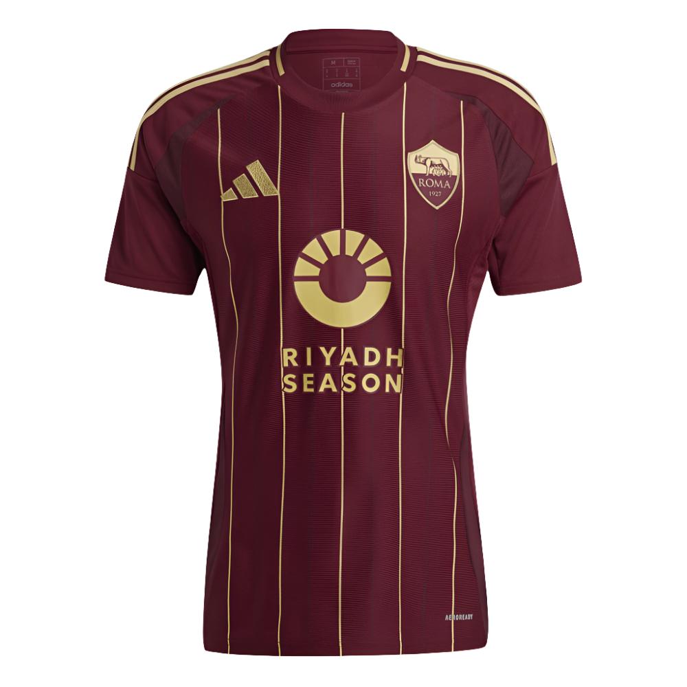 Adidas Men AS Roma Home Stadium Jersey 24/25 product image 1, provided for visual reference and product detail review