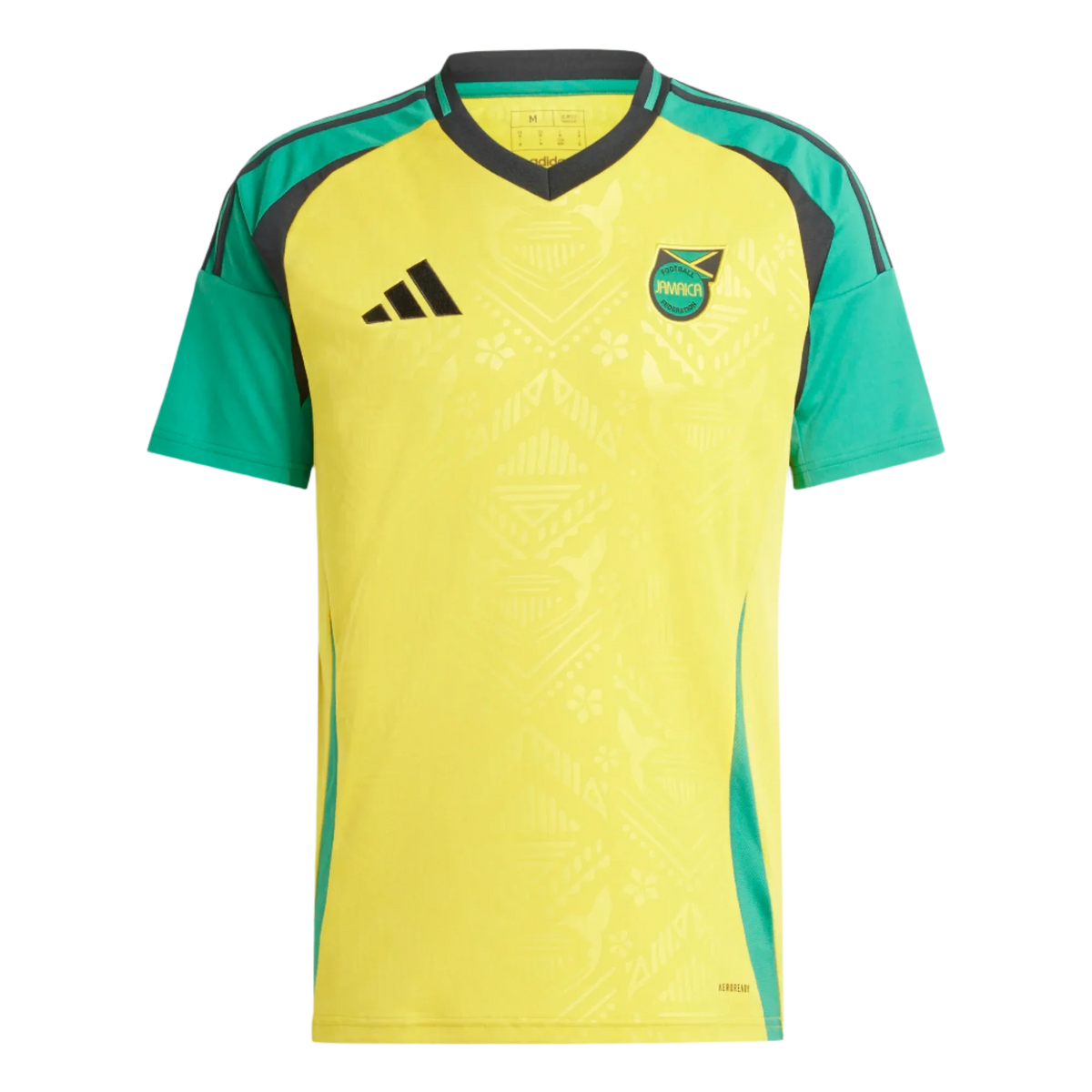 Adidas Men Jamaica Home Stadium Jersey 24/25 product image 1, provided for visual reference and product detail review