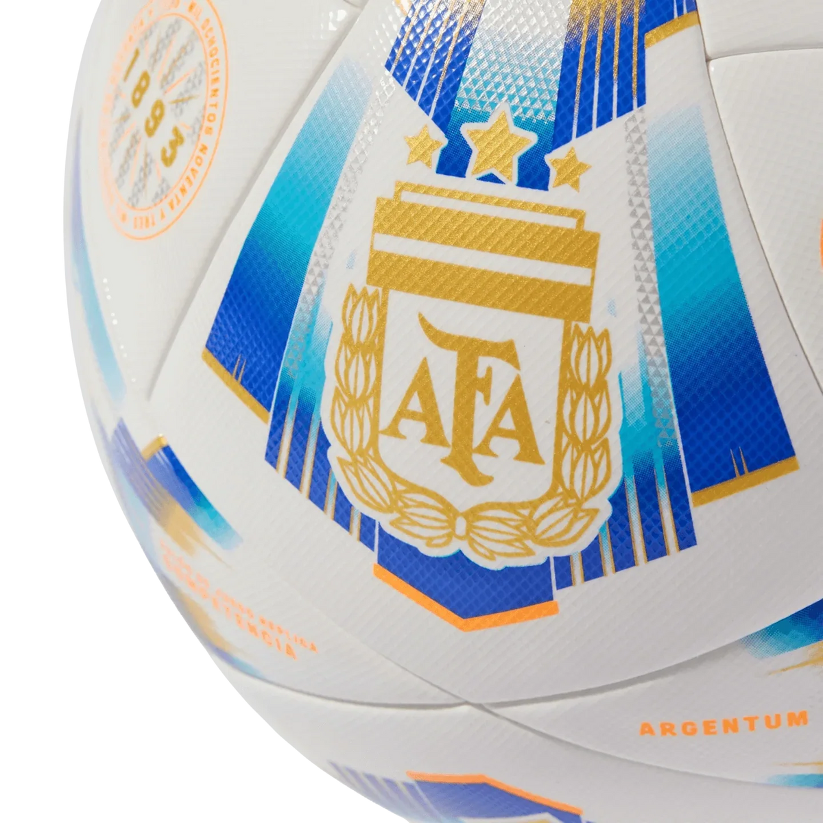 Adidas Argentina Competition Soccer Ball product image 2, provided for visual reference and product detail review